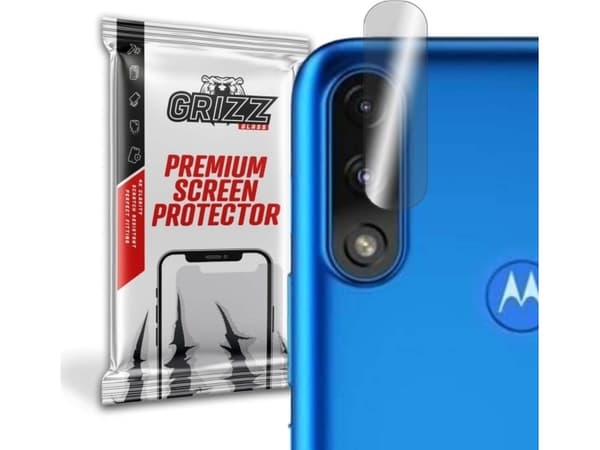GrizzGlass Szkło hybrydowe na aparat Grizz Motorola Moto E7 power
