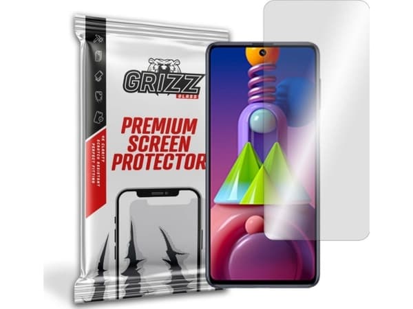 GrizzGlass Szkło hybrydowe Grizz Samsung Galaxy M51