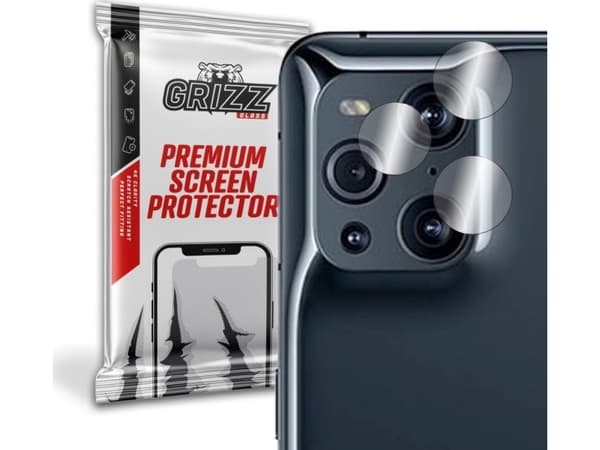 GrizzGlass Szkło hybrydowe na aparat Grizz Oppo Find X3 5G