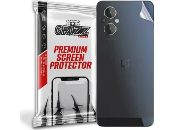The foil on the back of the Grizz OnePlus Nord N20 5G