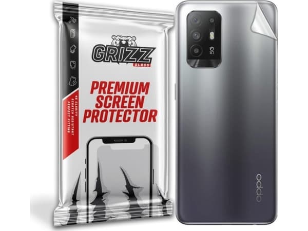 The foil on the back of Grizz Oppo F19 Pro + 5G