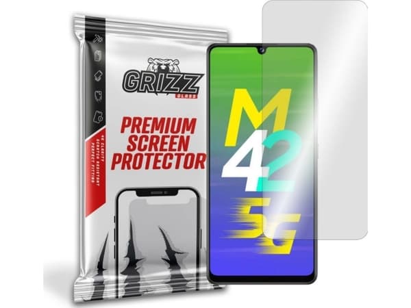GrizzGlass Szkło hybrydowe Grizz Samsung Galaxy M42 5G