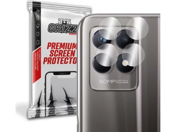 GrizzGlass Hybridglass for Grizz Realme 8i-kameraet