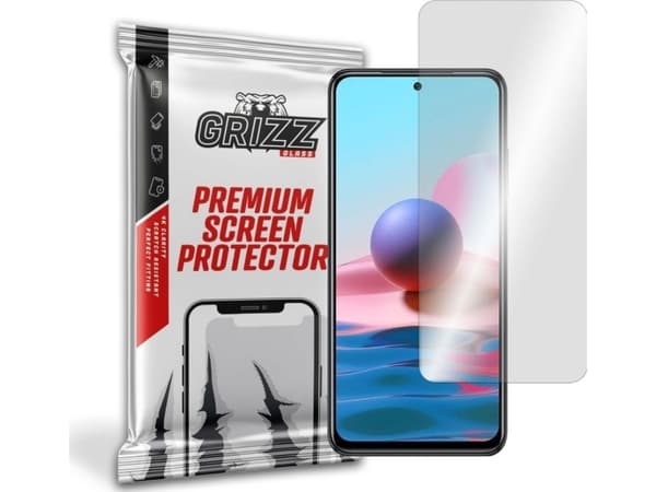 GrizzGlass Szkło hybrydowe Grizz Xiaomi Redmi Note 10s
