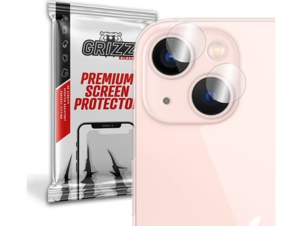 GrizzGlass Szkło hybrydowe na aparat Grizz Apple iPhone 13 Mini