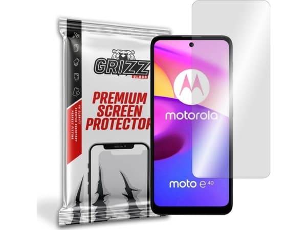 GrizzGlass Hybridglas Motorola Moto E40