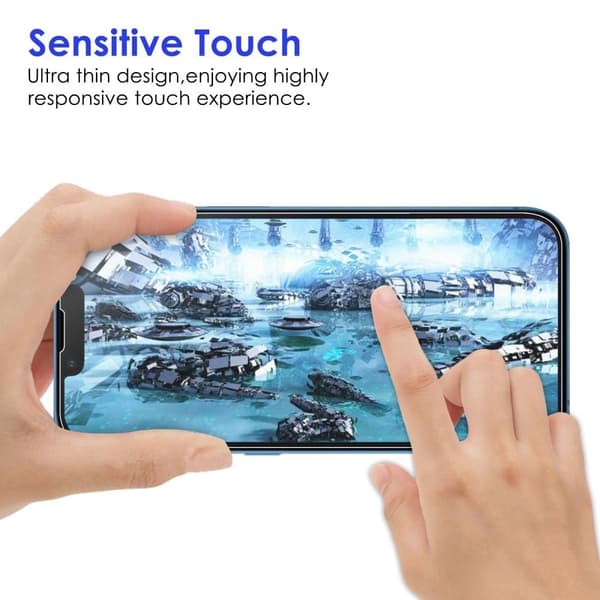 [2-PACK] Skärmskydd iPhone 14 Plus Kameralinsskydd i Härdat glas Clear
