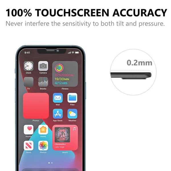 [2-PACK] iPhone 14 Härdat Glas Skärmskydd - Clear