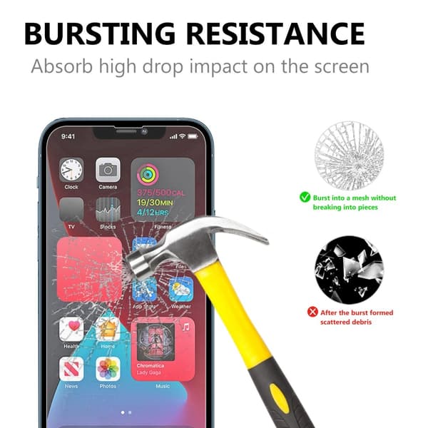 [2-PACK] iPhone 14 Härdat Glas Skärmskydd - Clear