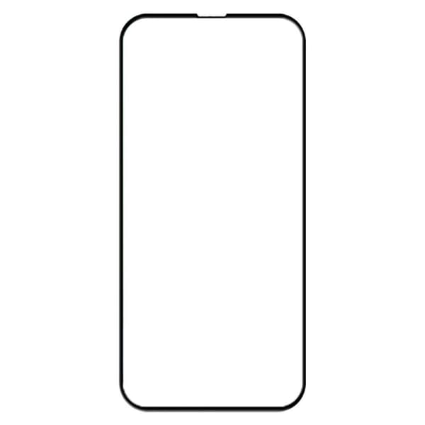 [1-PACK] iPhone 14/13/13 Pro Härdat Glas Skärmskydd - Svart