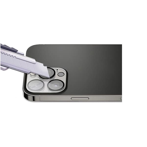 [2-PACK] iPhone 14 Pro Kameralinsskydd i Härdat glas Svart