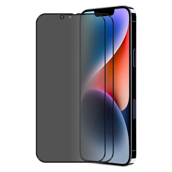 [2-PACK] Privacy Härdat Glas Skärmskydd iPhone 14 Plus