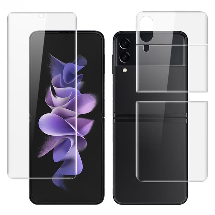 IMAK Galaxy Z Flip 4/Z Flip 3 5G Skärmskydd Hydrogel Set