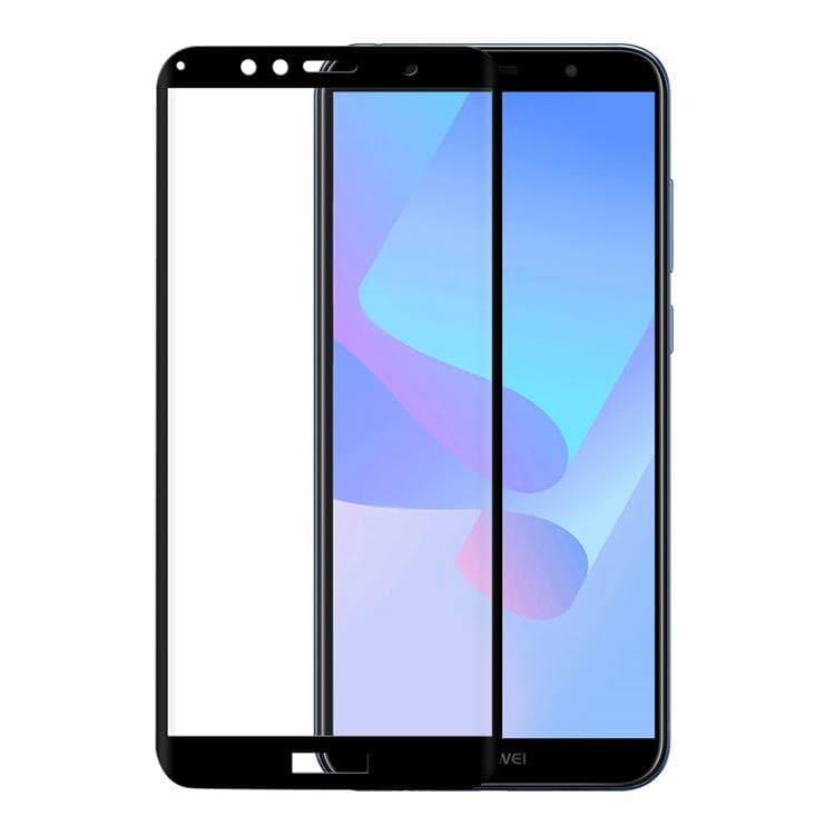 Gear Huawei Y6/Y6 Prime (2018) Härdat Glas 3D - Svart