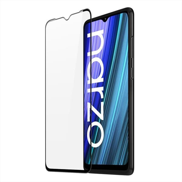 Dux Ducis Realme Narzo 50A 9H Full Härdat Glas - Svart