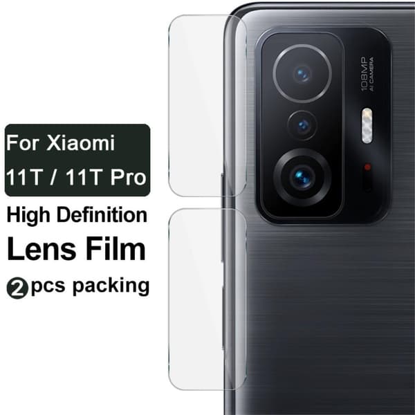 [2-PACK] Kameralinsskydd i Härdat Glas Xiaomi Mi 11T Pro/11T