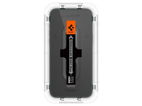 Spigen EZ FIT GLAS.tR, Apple, iPhone 14 Pro, Reptålig, Transparent, 1 styck