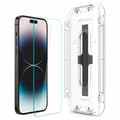 Miniatyrbild 3 av 11: Spigen iPhone 14 Pro Max Härdat Glas Skärmskydd Ez-Fit 2-Pack - Clear