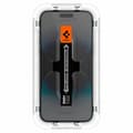 Miniatyrbild 7 av 11: Spigen iPhone 14 Pro Max Härdat Glas Skärmskydd Ez-Fit 2-Pack - Clear