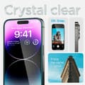 Miniatyrbild 9 av 11: Spigen iPhone 14 Pro Max Härdat Glas Skärmskydd Ez-Fit 2-Pack - Clear