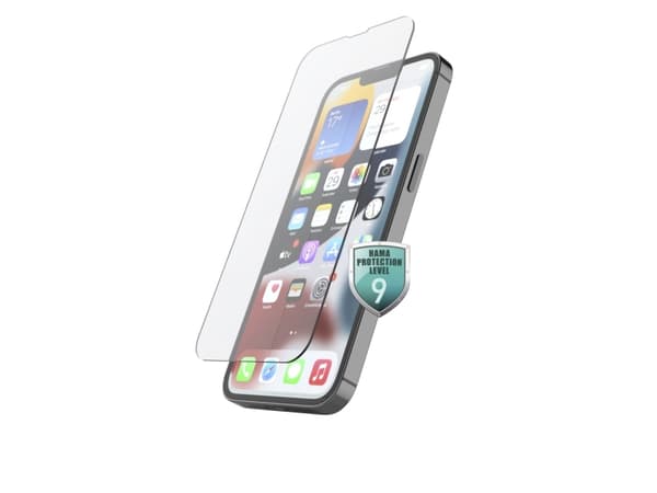 Hama Premium Crystal Glass, Apple, iPhone 14 Pro Max, Iskunkestävä, Iskunkestävä, Naarmuuntumisenkestävä, Läpinäkyvä, 1 kpl