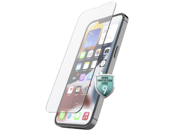 Hama Premium Crystal Glass, Apple, iPhone 14 Pro Max, Iskunkestävä, Iskunkestävä, Naarmuuntumisenkestävä, Läpinäkyvä, 1 kpl