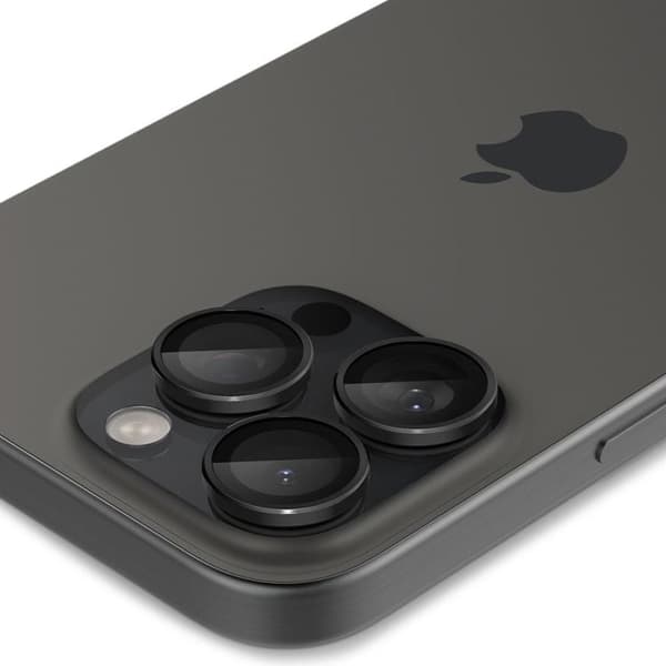 Spigen [2-PACK] iPhone 14 Pro/14 Pro Max Kameralinsskydd i Härdat Glas