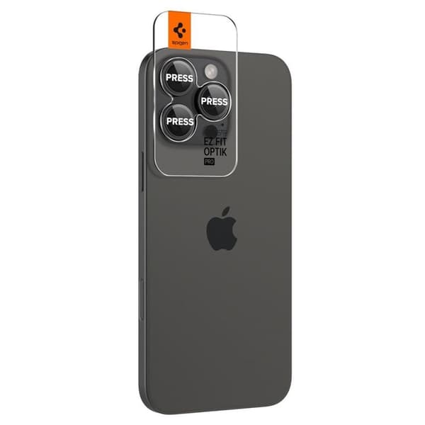 Spigen [2-PACK] iPhone 14 Pro/14 Pro Max Kameralinsskydd i Härdat Glas