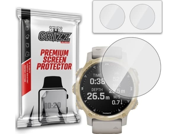 GrizzGlass Szkło hybrydowe Grizz Garmin Descent Mk2s