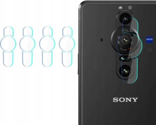 3MK Hybridglass for kameralinse 3MK Lens Protection Sony Xperia Pro I 5G [4 PACK]