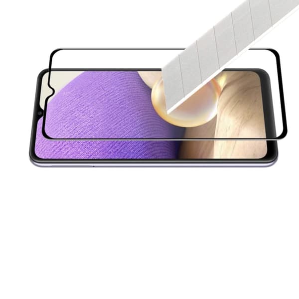 Skärmskydd Samsung A32 5G - 3D Härdat Glas Svart