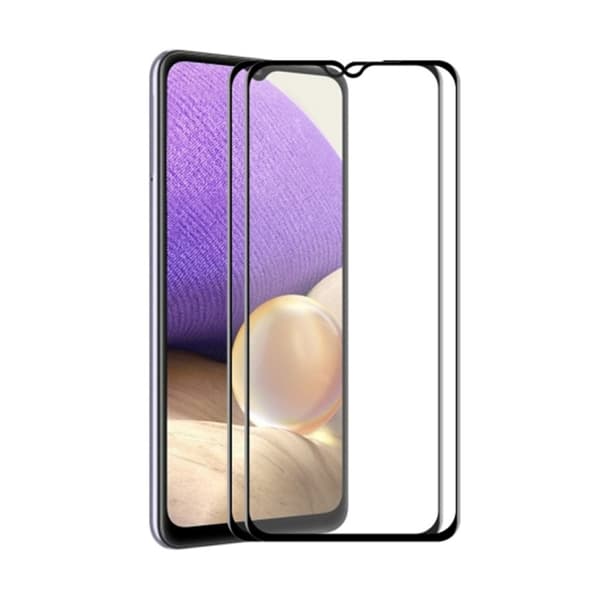 Skärmskydd Samsung A32 5G - 3D Härdat Glas Svart
