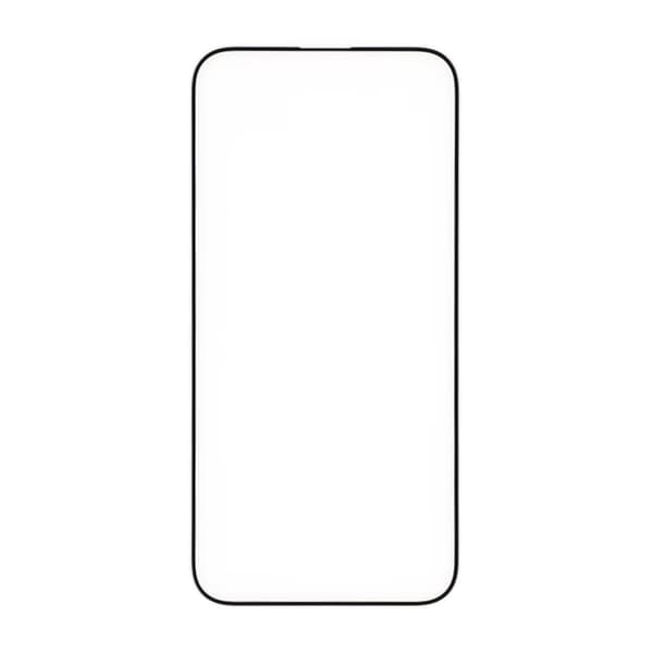 Skärmskydd iPhone 14 Pro Max - 3D Härdat Glas Svart (miljö)
