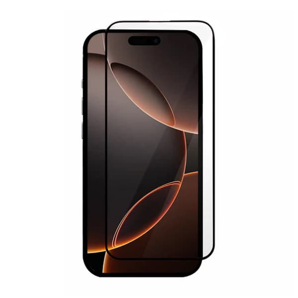 Skärmskydd iPhone 14 Pro Max - 3D Härdat Glas Svart