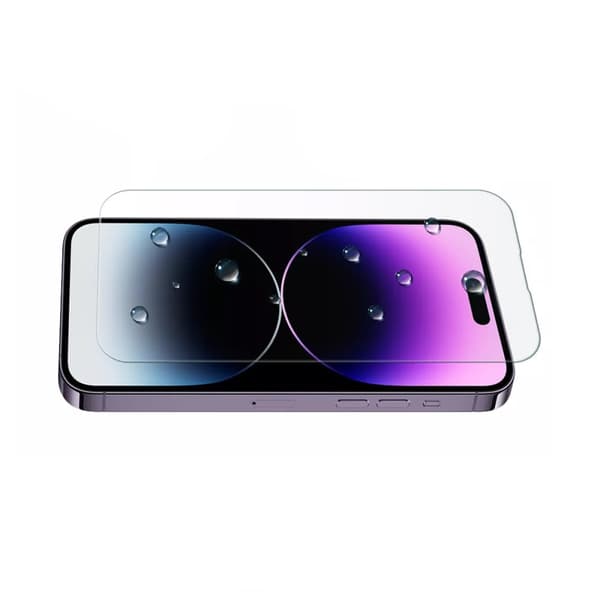 Skärmskydd iPhone 14 Pro - Härdat Glas 0.2mm (miljö)