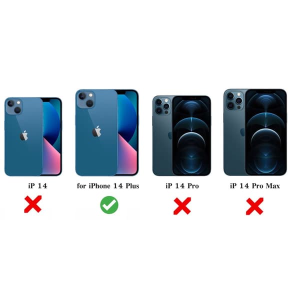 Suojaa iPhone 14 Plus - Tempereerattu Lasi