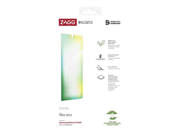 ZAGG InvisibleShield Fusion ECO - Skjermbeskyttelse for mobiltelefon - omslagskompatibel - film - for Samsung Galaxy Z Fold4