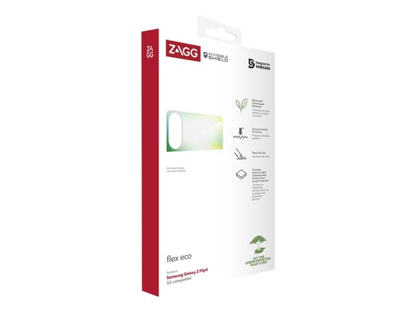 ZAGG InvisibleShield Fusion ECO - Skjermbeskyttelse for mobiltelefon - film - for Samsung Galaxy Z Flip4
