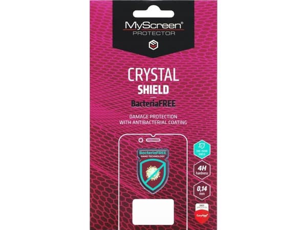 MyScreen Protector Apple iPhone Xs Max/11 Pro Max - Folia antybakteryjna MyScreen CRYSTAL SHIELD BacteriaFREE