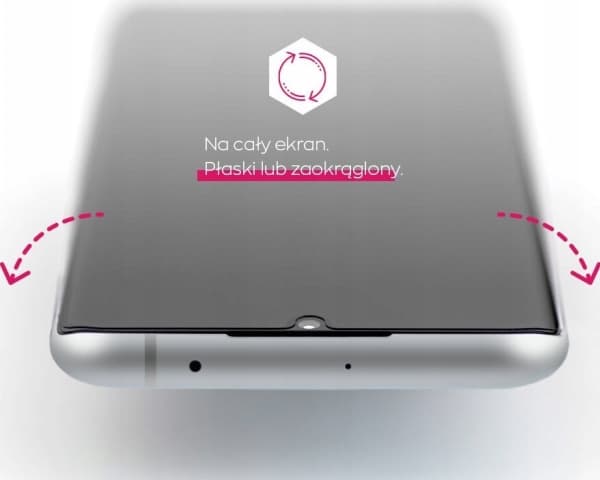 MyScreen Protector Samsung Galaxy S20 - AntiCRASH SHIELD edge3D koko näytön iskukalvo