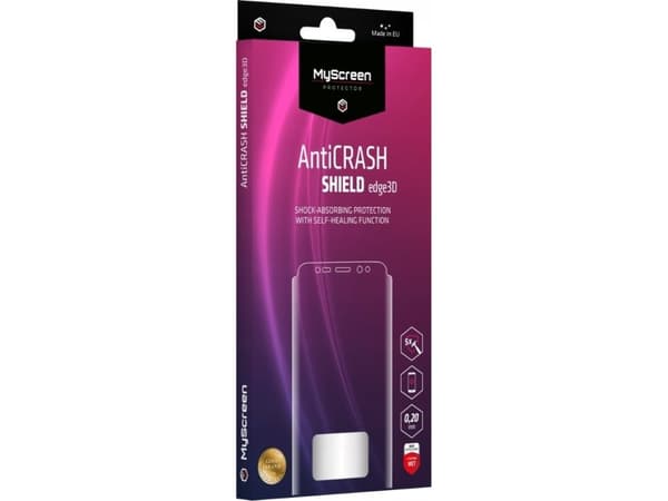MyScreen Protector Samsung Galaxy S20 - AntiCRASH SHIELD edge3D koko näytön iskukalvo