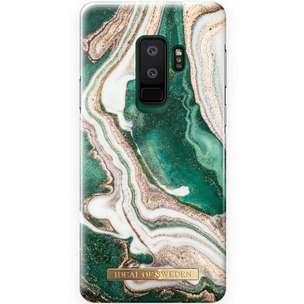 iDeal Fashion Skal till Samsung Galaxy S9 Plus - Golden Jade Marble