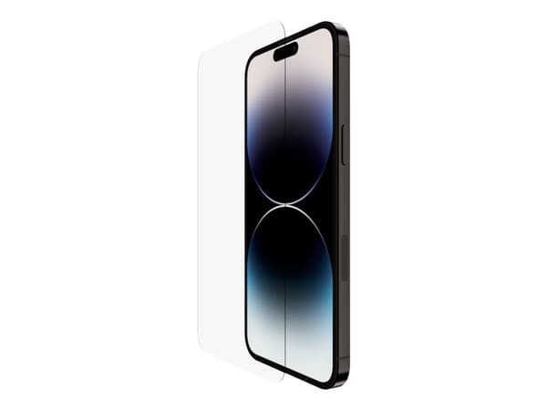 Belkin ScreenForce - Skjermbeskyttelse for mobiltelefon - glass - for Apple iPhone 14 Pro Max
