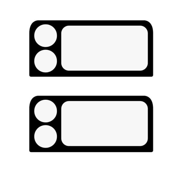 [2-PACK] Galaxy Z Flip 4 Härdat glas HD Kameralinsskydd