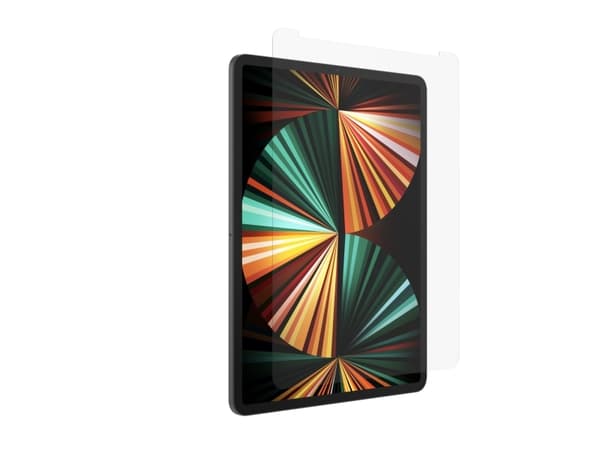 ZAGG InvisibleShield Glass Elite+ - Skärmskydd för surfplatta - lämplig för fodral - glas - 12.9" - för Apple 12.9-inch iPad Pro (5:e generation)