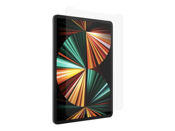 ZAGG InvisibleShield Glass Elite+ - Skärmskydd för surfplatta - lämplig för fodral - glas - 12.9" - för Apple 12.9-inch iPad Pro (5:e generation)