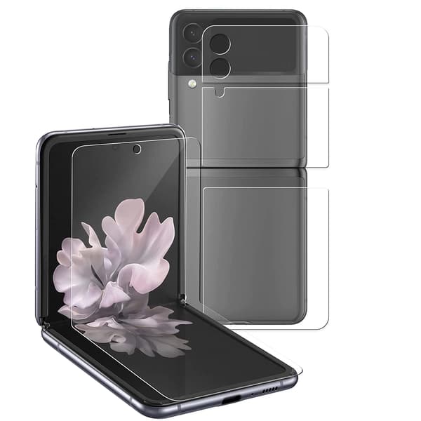 4-in-1 Z Flip 4 Hydrogel Skärmskydd & Kameralinsskydd