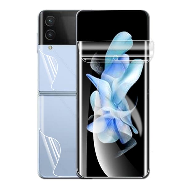 4-in-1 Z Flip 4 Hydrogel Skärmskydd & Kameralinsskydd