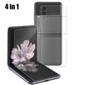 Miniatyrbild 3 av 11: 2-PACK 4-in-1 Skärmskydd & Kameralinsskydd Galaxy Z Flip 4