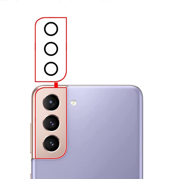 Samsung Galaxy S21 Plus Bakre Kameralins Reservdel
